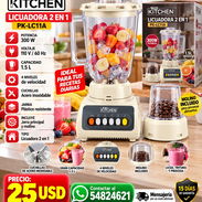 LICUADORA VASO DE PLÁSTICO KITCHEN Nuevos en caja - Img 57726654
