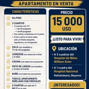 Se vende apartamento con todo dentro. - Img 56966973