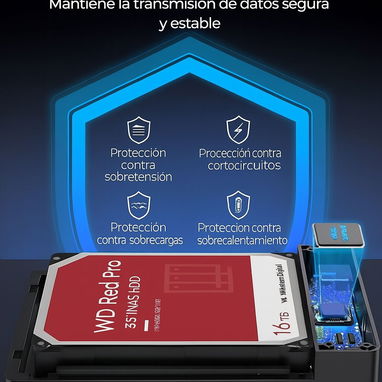 Caja de disco duro modelo Orico 3588US3 ▌Guarde todos sus archivos en un lugar seguro fuera de sus equipos de computo - Img 105016783