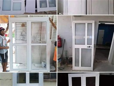 Puertas y ventanas en campinteria en aluminio para su hogar a 250usd el metro - Img 64507535