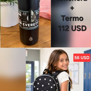 Combos escolares, solo las mejores marcas😍✨️ 👇🏻 ✅️Mochilas ✅️Loncheras ✅️Pomos ✅️Termos ✅️Cartucheras ✅️Útiles - 9/10