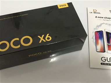 Xiaomi Poco X6 *5G de (8/256 gb) sellado en caja + mica de cristal de regalo - Img main-image