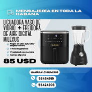🍹 LICUADORA DE VASO DE VIDRIO + FREIDORA DE AIRE DIGITAL 💲85 USD - Img 52665004