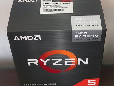 PROCESADOR AMD RYZEN 5 5600G (GRÁFICOS INTEGRADOS AMD RADEON VEGA) SELLADO - Img main-image-45347788