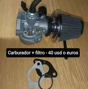 Carburador + Filtro - 40 usd o euros - Img 48950108