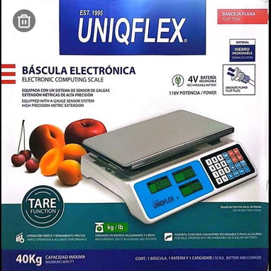 Nuevas en caja ✅PESA DIGITAL/ BASCULA ELECTRONICA DE PLATAFORMA 500KG/ ✅ 53799748 / Entrega Gratis 🆓 - Img 113599562