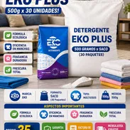 DETERGENTE EKO PLUS - FORMATO DE SACO (30 PAQUETES). ENTREGA GARTIS CON FACTURA. 📲 54833699 - Img 56403207