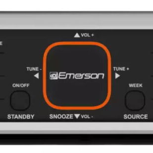 Reloj de mesa Emerson- Radio FM- Luz decorativa - Bluetooth - Altavoz - Img 123927032