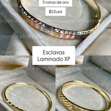 Somos joyeria.eliora esclavas laminadas y de acero - 2/3