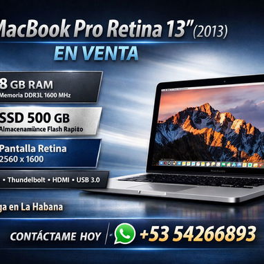 💻💻💻💻MacBook Pro Retina 13", Late 2013) 54266893 MacBook Pro Retina 13", Late 2013)💻💻💻 - Img 124204274