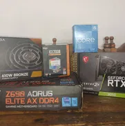 Piezas de PC, Kit 12ma Gen, Nvidia RTX3050 y Fuente EVGA de uso - Img 49318402