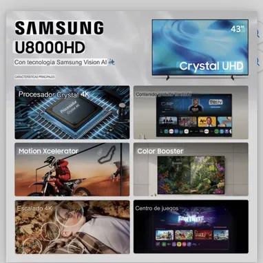 Samsung 43" 4K UHD Class U8000H / U8000HD 2026 - 2/10