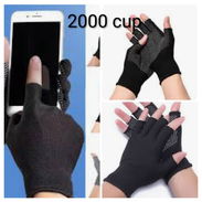 Guantillas negras para Moto y Bicicleta unica talla - Img 57194876