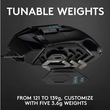 🎮🖱️ MOUSE GAMER LOGITECH G502 HERO 25K RGB 11 BOTONES + PESAS 🔥 ENVÍO DISPONIBLE HABANA + 7 DÍAS DE GARANTÍA - Img 118792153