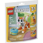 LEGO Creator 3 in 1 30714 Orange Cat 79 Pcs - Img 58262336