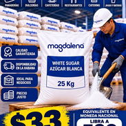 Azúcar magdalena sacos de 25kg 33usd la unidad - Img 58082076