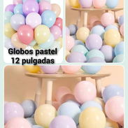 **Globos pasteles 12"PULGADAS** - Img 56702449