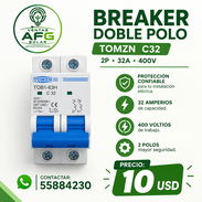 🔺️BREAKER TOMZN 2P AC 32A. 10USD - Img 58062745