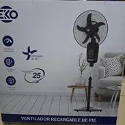 Ventilador recargable de pedestal 16" pulgadas marca EKO 40W 🏠 75 USD - Img 57218160