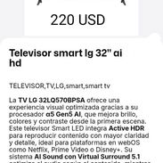 Tv smart LG de 32 pulgadas - Img 57576238