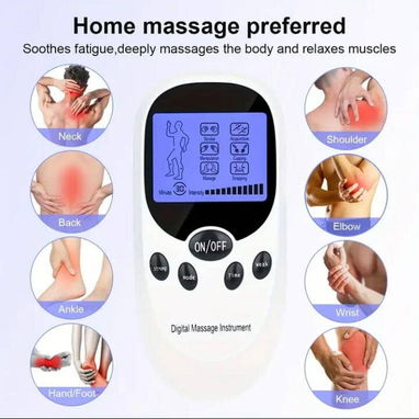 Masajeador con electroestimulacion, máquina de pelar y depiladora 4 en 1. Todo recargable - Img 126310896