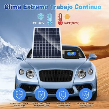 Kit de panel solar cln controlador - 9/9
