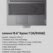 Laptop LENOVO* Laptop Ryzen 7* Laptop Lenovo Core i7* Laptop Core i5* Laptop lenovo antirreflejo* Laptop Lenovo original - Img 43915744
