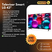 Televisor Smart lg 43" 4K LG Bluetooth y Wi-Fi - Img 55634010