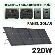 Panel Solar Portátil ECOFLOW 220W, Plegable 360usd - Img 55587336