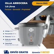 Olla arrocera 1.8lt marca eko garantía 6 meses envío gratis - Img 56121685