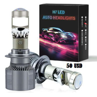 Bombillos turbo led con lupa 40000 luminen(H7) - Img 112968192