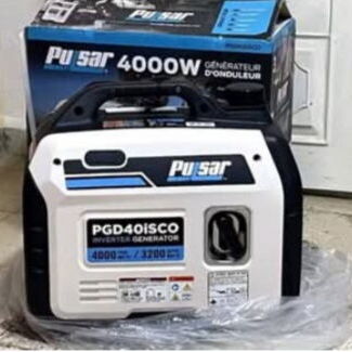 Planta eléctrica silenciosa inverte de gasolina corriente 110 volt de 2300 watt ,2350 watt y 4000 watt nuevas en caja - 3/3