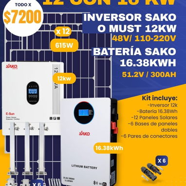 Kits solares e inversores - Img 122213097