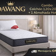 Colchón DAWANG Personal amplio / Twin XL  + 1 almohada hotelera - Img 54819006