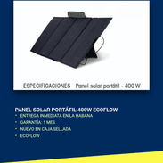 Panel solar portátil 400 w Ecoflow - Img 55534959