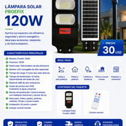 Lámpara Solar 120 W Proefix - Img 55956762