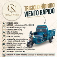TRICICLO HíBRIDO  VIENTO RÁPIDO - Img 55730514
