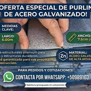 Purlin de acero galvanizado - Img 55476043