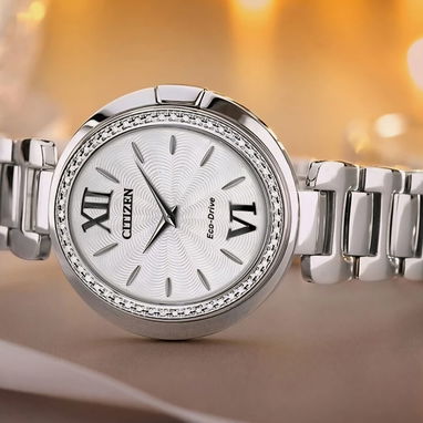 CITIZEN ECODRIVE CAPELLA PARA MUJER (EX1500-52A) DE 34MM , NUEVO A ESTRENAR POR USTED , CRISTAL DE ZAFIRO 58049738 - Img 107868875