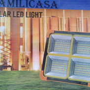 Lámpara solar LED FAMILICASA Con panel solar y resistencia IP66 - Img 57211088