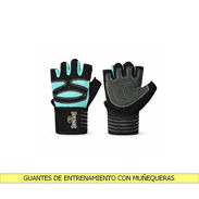 GUANTES DE ENTRENAMIENTO CON MUÑEQUERAS - Img 55758565