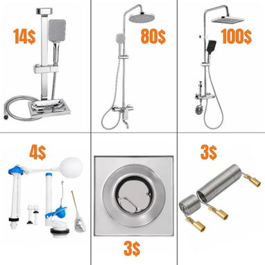 Protector de voltaje, Extensión, Taladro, Tomacorriente, Breaker, Silicona, Fregadero, Candado, moto, casco, bicicleta - 5/7