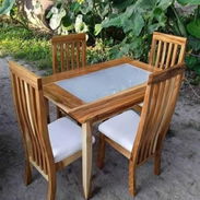Comedores de Madera listos para Entregar. ENVÍO GRATIS!!! - Img 57905654