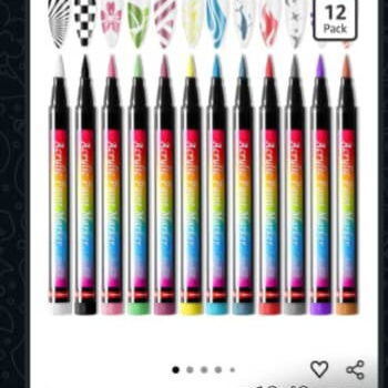 Boligrafos para arte de un̈as.boligrafos de esmalte de Gel.Lamparas recargables de gel - Img 123867206