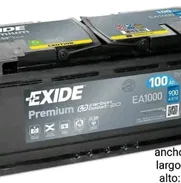 Batería Exide Premium 100Ah - Img 50027923