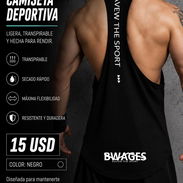 Camisetas deportivas de hombre para el gym - Img 56001432