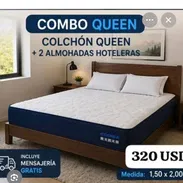 COMBO Colchón Queden + 2 Almohada - Img 55441679