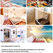 Casa frente al mar renta en Santa Fe , alquiler casa en la playa - Img 53858700