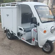 Triciclo eléctrico de carga con cabina abierta y cajón, Triciclo eléctrico Vedca pequeño C300, moto eléctrica Vedca - Img 55021110