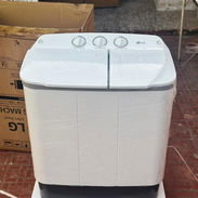 Lavadora Semiautomática LG 8kg. Precio $280 USD Transporte Incluido factura y garantía - Img 55469901